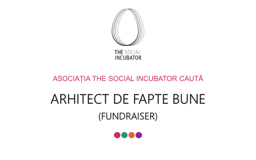 Arhitect de fapte bune / Fundraiser
